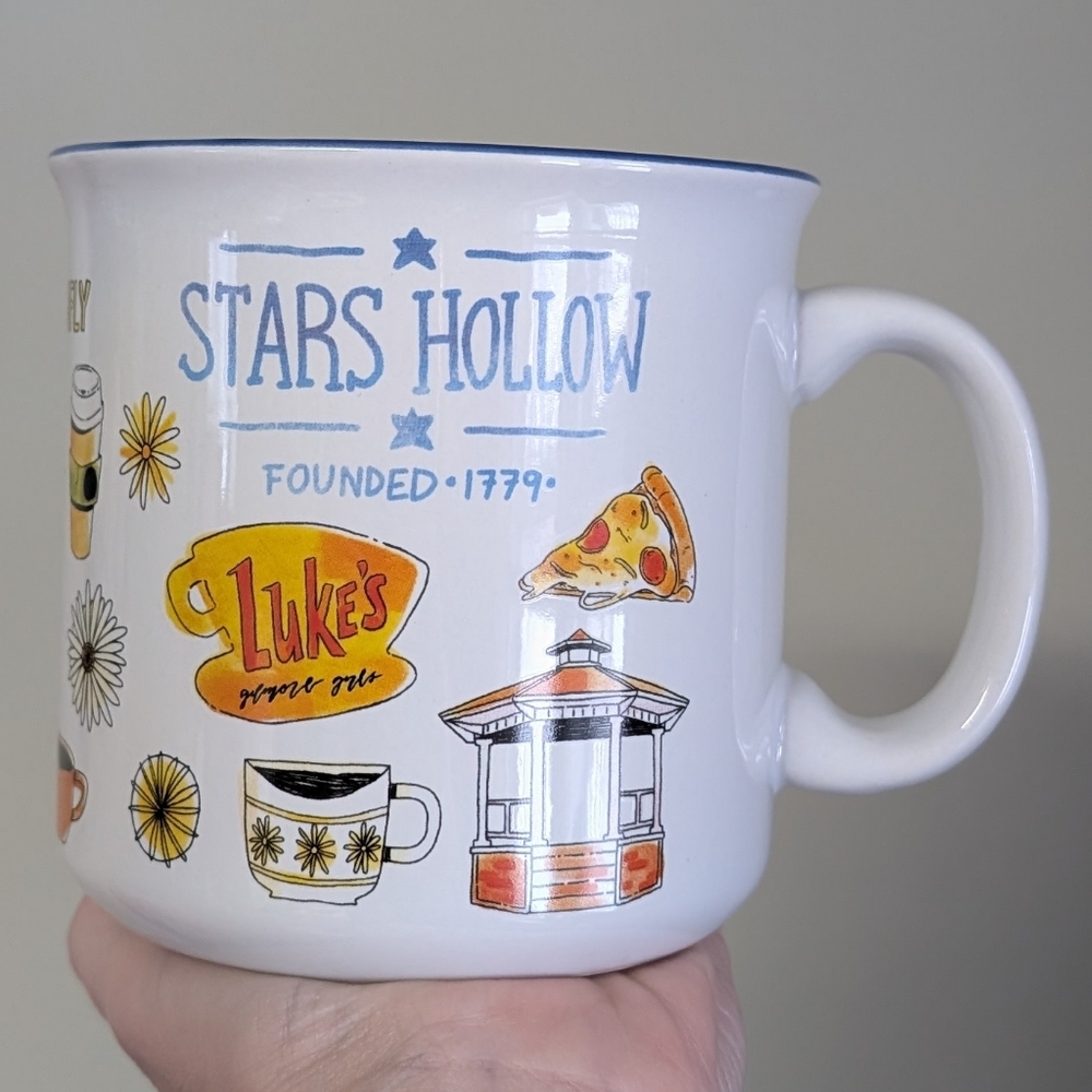 Gilmore Girls Stars Hollow Icon Mug, Oversized Camp Style โ (licensed) - Picture 2 of 7